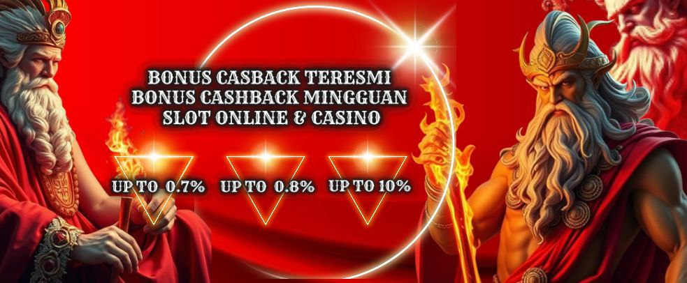 Bonus Cashback Mingguan 10%